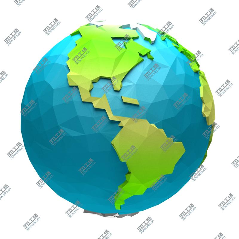 images/goods_img/202104094/Cartoon low poly earth/2.jpg